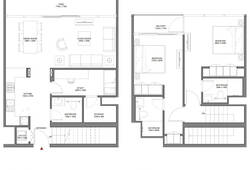 2 bedroom Duplex apartment